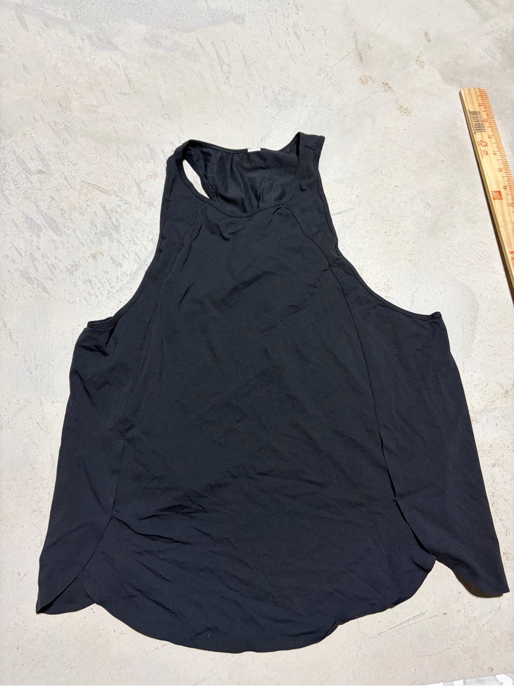 Lululemon Black athletic Racerback Tank Top activewear